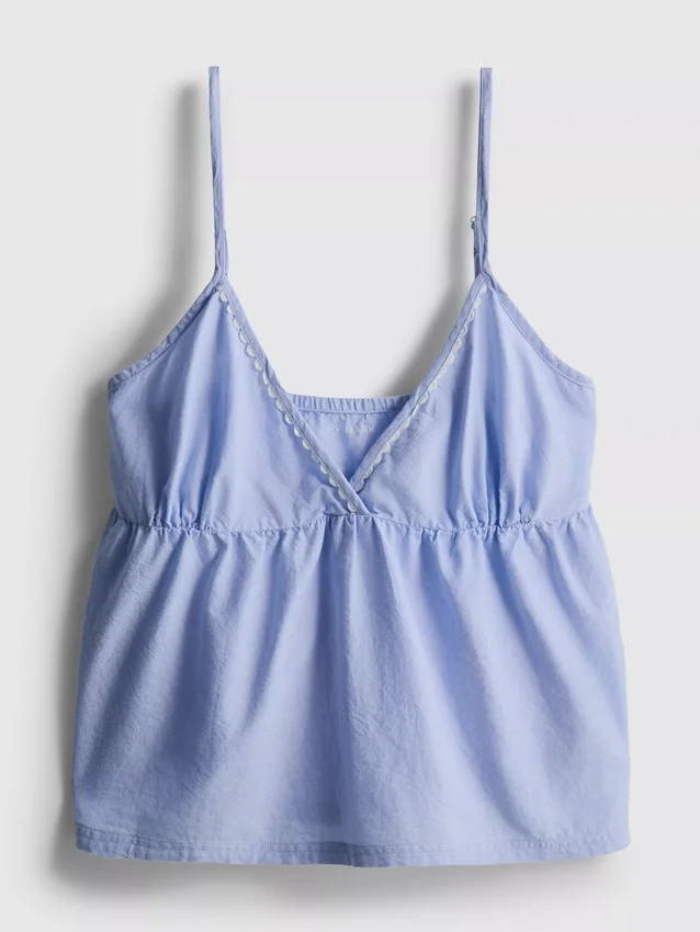 Stacey Solomon geweven katoenen pyjama-cami