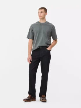 Stretchjeans met rechte pijpen