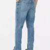 Stretchjeans met rechte pijpen