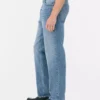 Stretchjeans met rechte pijpen