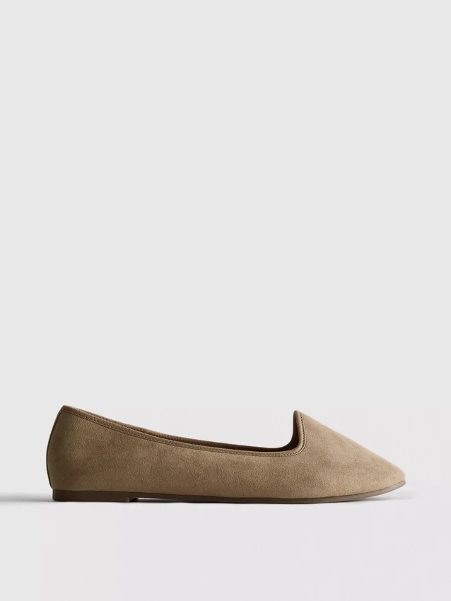 Suède ballerina’s