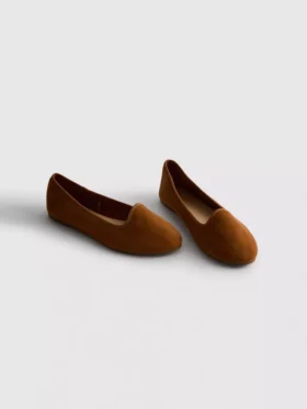 Suède ballerina’s