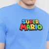 Super Mario katoen overhemd met print