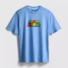 Super Mario katoen overhemd met print