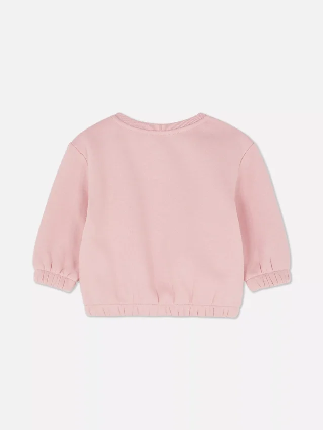 Sweatshirt met ronde hals