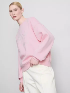 Sweatshirt met slogan voor het bruidsgezelschap