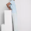 T-shirt en pyjama met gestreepte pyjamabroek