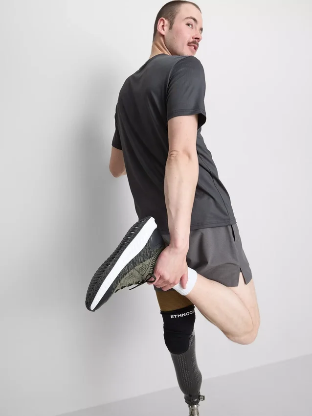 T-shirt met actieve textuur