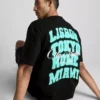 T-shirt met afbeelding van de studio in Lissabon