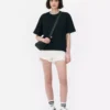 T-shirt met boxy pasvorm