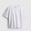 T-shirt met boxy pasvorm