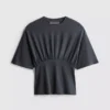 T-shirt met empire-taille