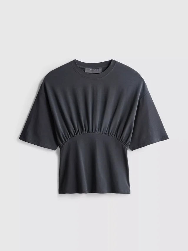 T-shirt met empire-taille