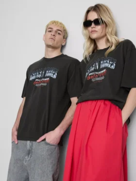 T-shirt met Guns N’ Roses-print