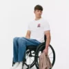 T-shirt met illustraties van huizen in Miami Beach