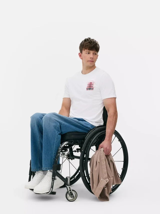 T-shirt met illustraties van huizen in Miami Beach