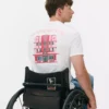 T-shirt met illustraties van huizen in Miami Beach