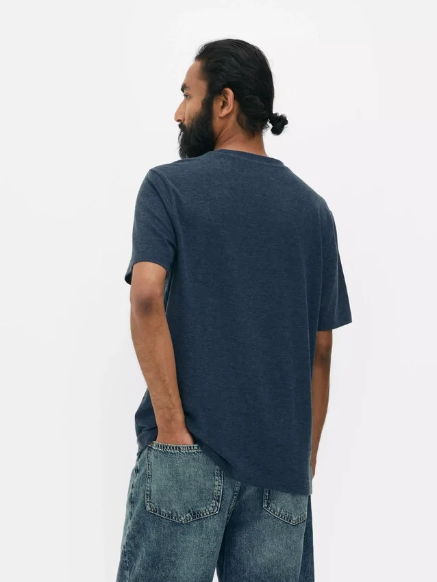 T-shirt met korte mouwen en Amerikaanse vlag