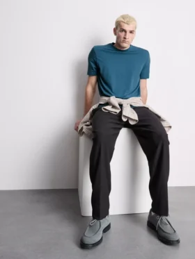 T-shirt met korte mouwen en normale pasvorm
