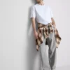 T-shirt met korte mouwen en relaxte pasvorm