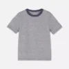 T-shirt met krijtstreep