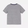 T-shirt met krijtstreep