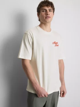 T-shirt met Miami Beach-print
