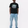 T-shirt met neon Miami-afbeelding