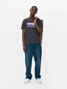 T-shirt met New York City-print