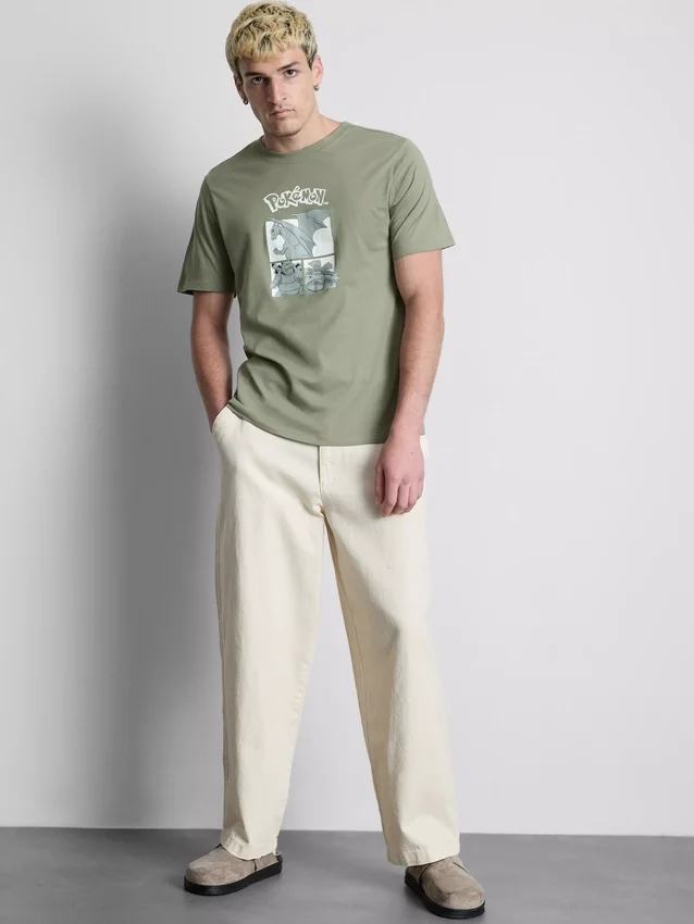 T-shirt met Pokémon-print