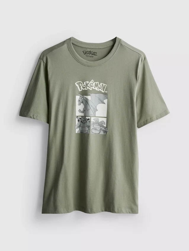 T-shirt met Pokémon-print