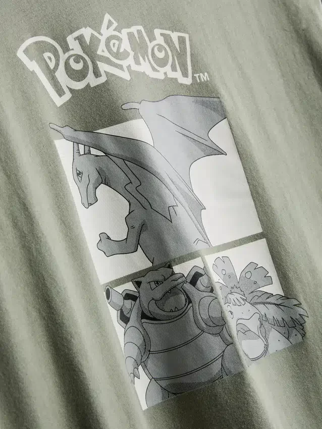 T-shirt met Pokémon-print