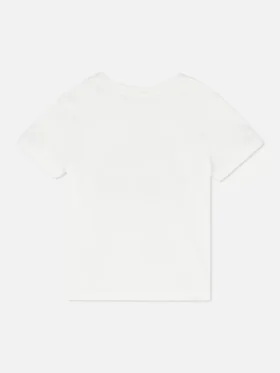 T-shirt met print en korte mouwen