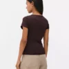 T-shirt met ronde hals, voelt als een tweede huid