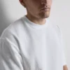 T-shirt met textuur en boxy pasvorm