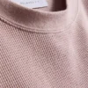 T-shirt met textuur en boxy pasvorm
