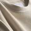 T-shirt met textuur en boxy pasvorm