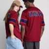 T-shirt van mesh uit de Verenigde Staten