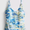 Tankini-top met print