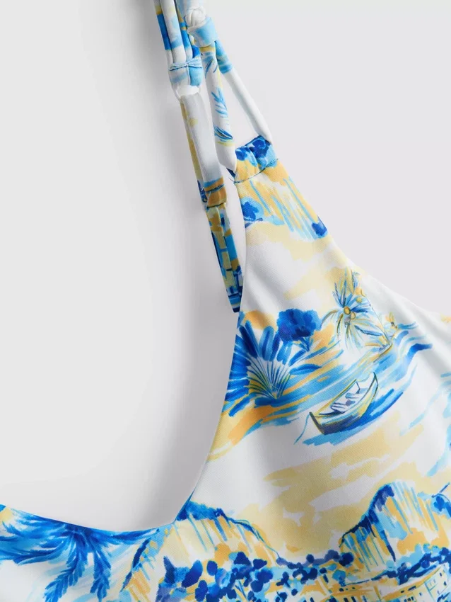 Tankini-top met print