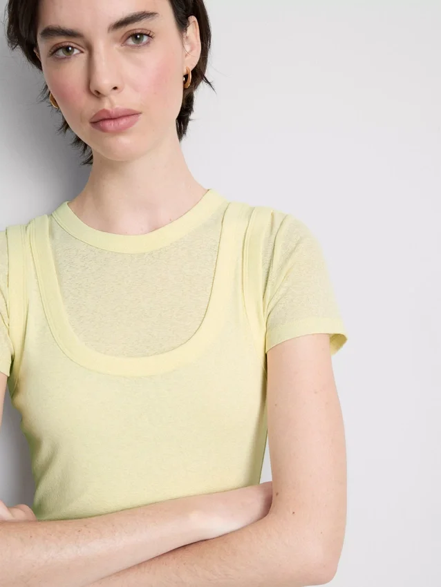 Tanktop met dubbele laag