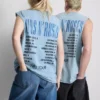 Tanktop met Guns N’ Roses-print