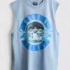 Tanktop met Guns N’ Roses-print