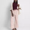 Tanktop met ingebouwde beugel en geribde rand