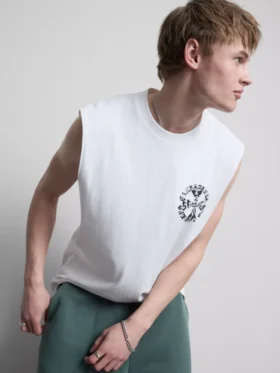 Tanktop met print uit Los Angeles