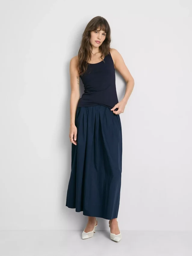 Tanktop met ronde hals