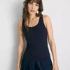 Tanktop met ronde hals