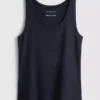 Tanktop met ronde hals