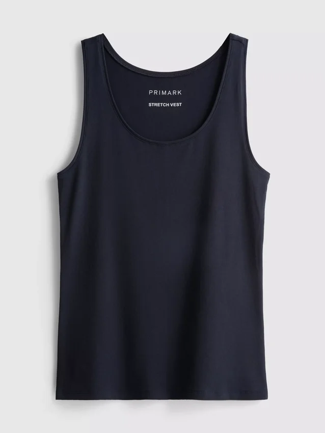 Tanktop met ronde hals