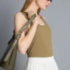 Tanktop met ronde hals en racerback